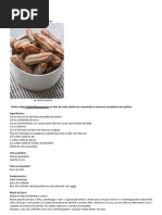 Receitas sem glúten