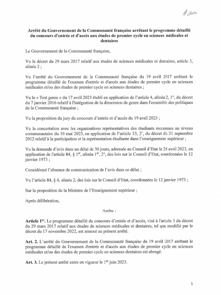 AGCF Signe Programme Detaille Du Concours | PDF