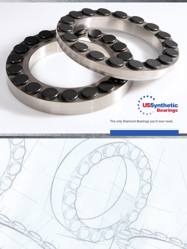 Durable Diamond Bearings for Drilling | PDF | Bearing (Mechanical ...