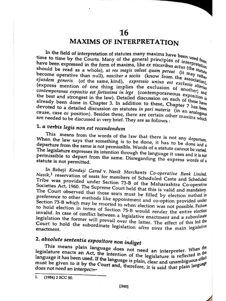 Maxims | PDF