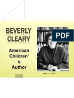 Author Powerpoint Beverly Cleary Kay Holton