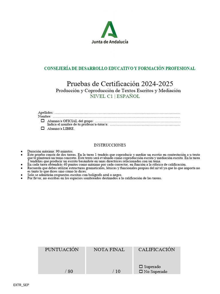 Esp Nac1 Procote Sep1 | PDF | Lingüística
