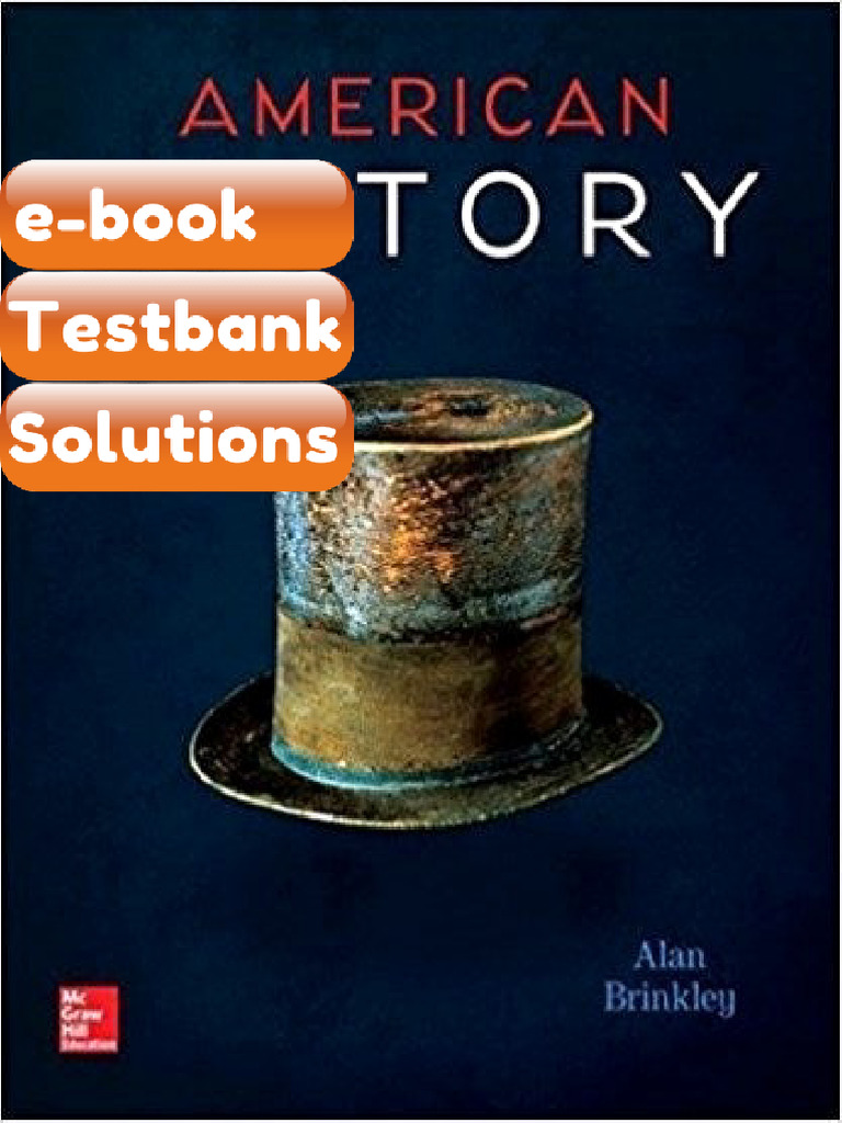 Testbank American History Connecting With The Past 15th Edition Fast ...