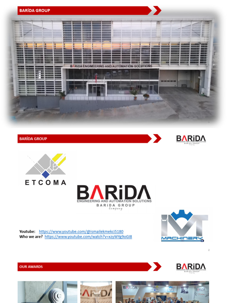 BARIDA GROUP - Presentation - Eng - 24.07.2025 | PDF | Sheet Metal ...