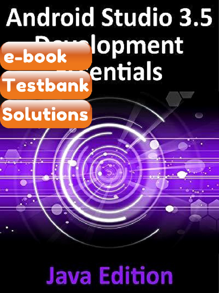 Testbank Android Studio 35 Development Essentials Java Edition ...