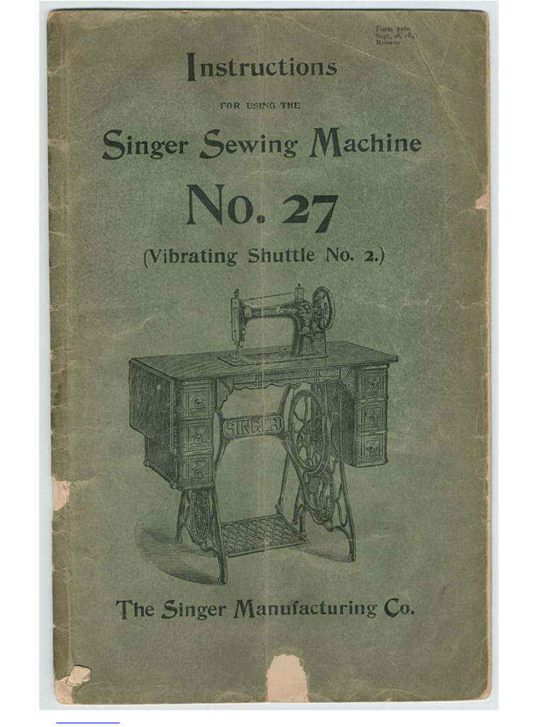 Singer 27 | PDF