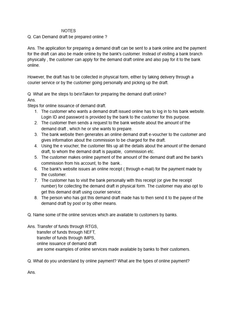 Some Notes on Banking Recent Trends _260123_170435 | PDF | Payments ...