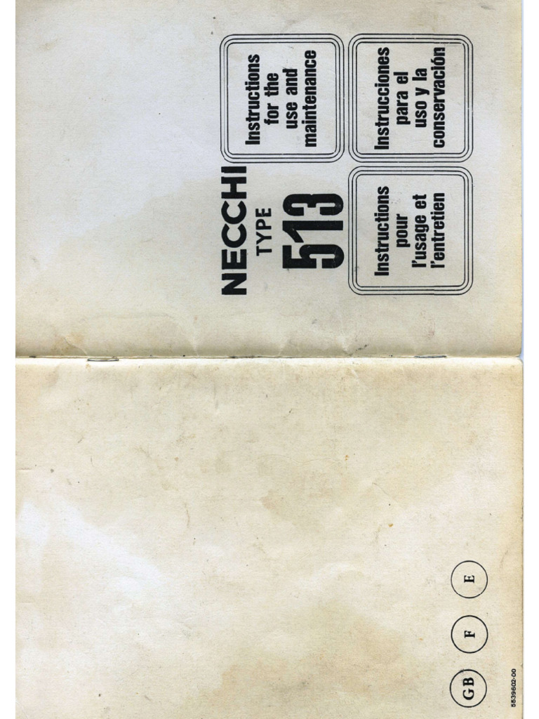513-515 Necchi | PDF