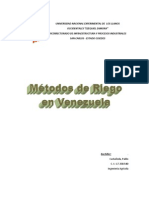 Metodos de Riego en Venezuela
