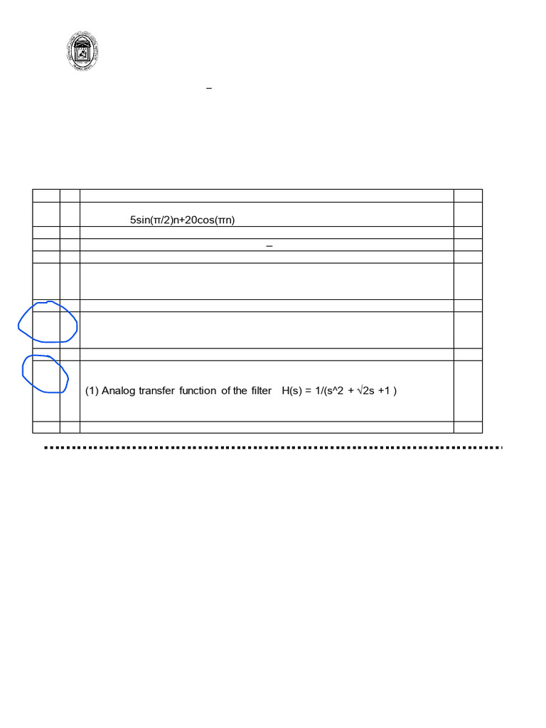 DSP Ese Set1 | PDF