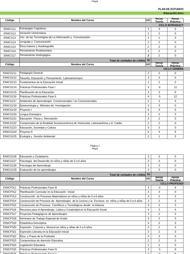 Educ. Inicial 2024 | PDF | Educación de la primera infancia | Aprendizaje