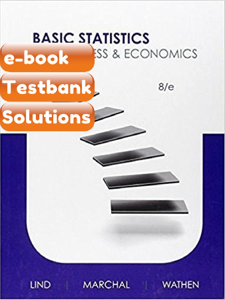 Testbank Basic Statistics for Business and Economics 8th Edition Fast ...
