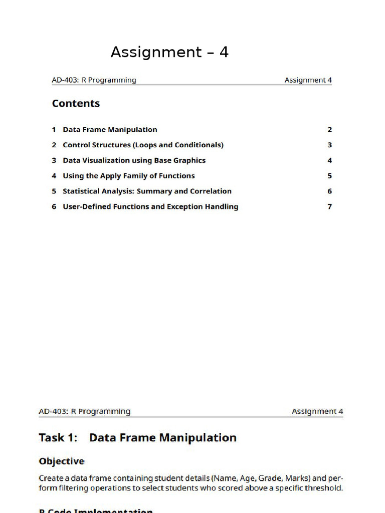 Assignment | PDF