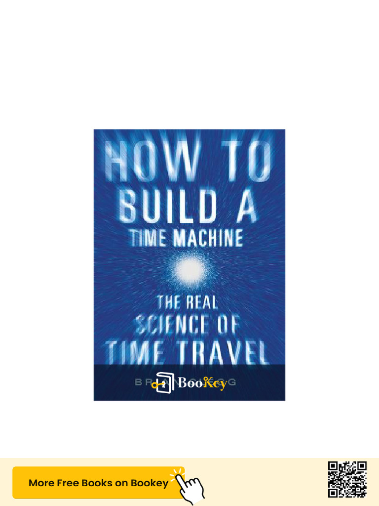 How To Build A Time Machine PDF | PDF | Time Travel | General Relativity
