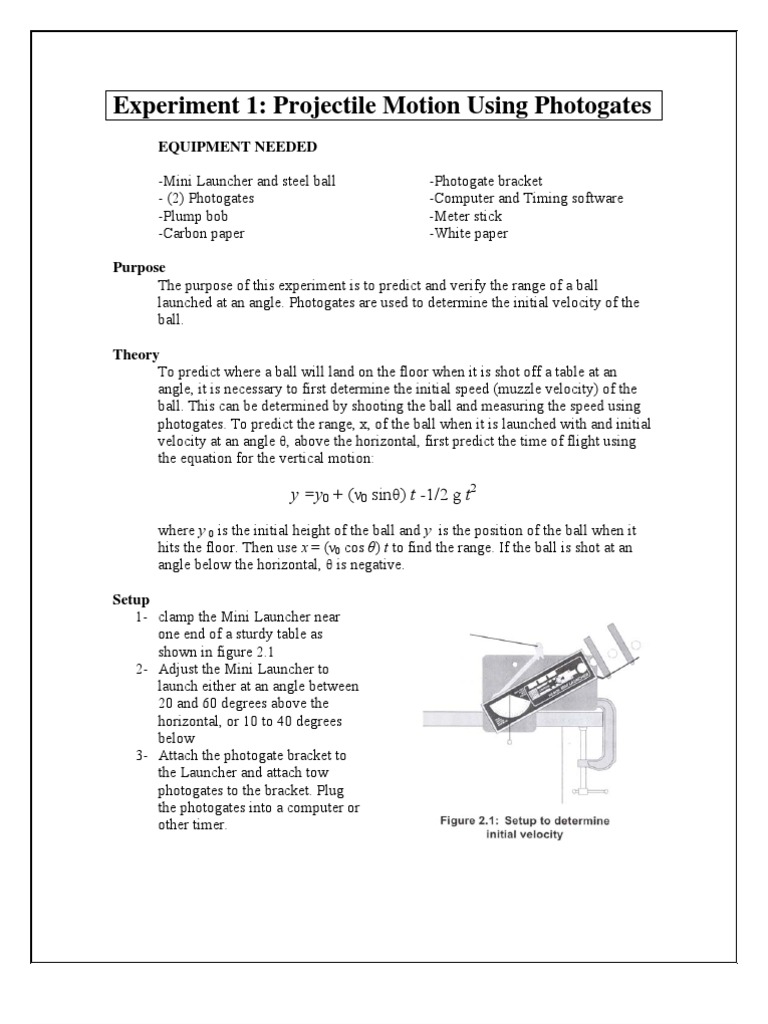 Projectile Motion: Range and Angle Analysis | PDF | Motion (Physics ...