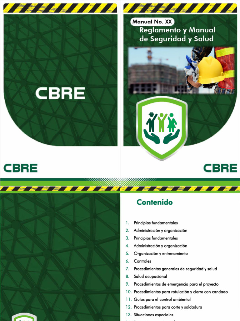 Manual HSE y Reglamento CBRE | PDF | Valores | Administración de ...