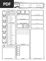 Dd 5e Ficha de Personagem Completavel Biblioteca Elfica