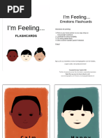 Widgit Feelings and Emotions Chart | PDF