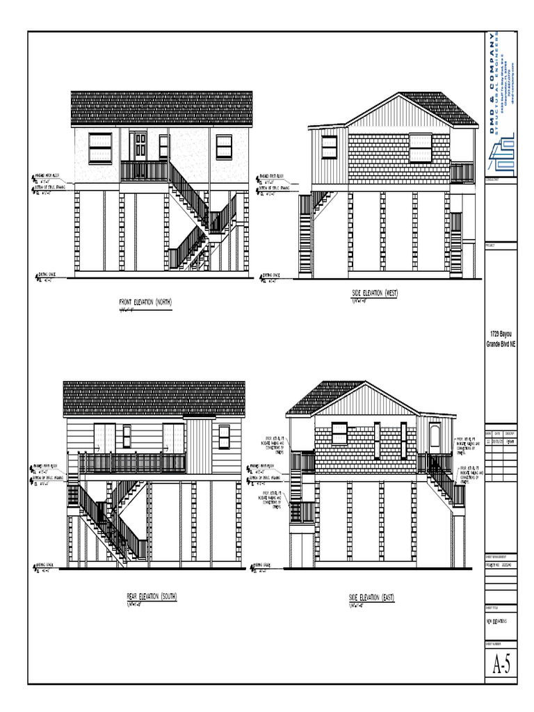 A-5 New Elevations-A-4 New Elevations | PDF