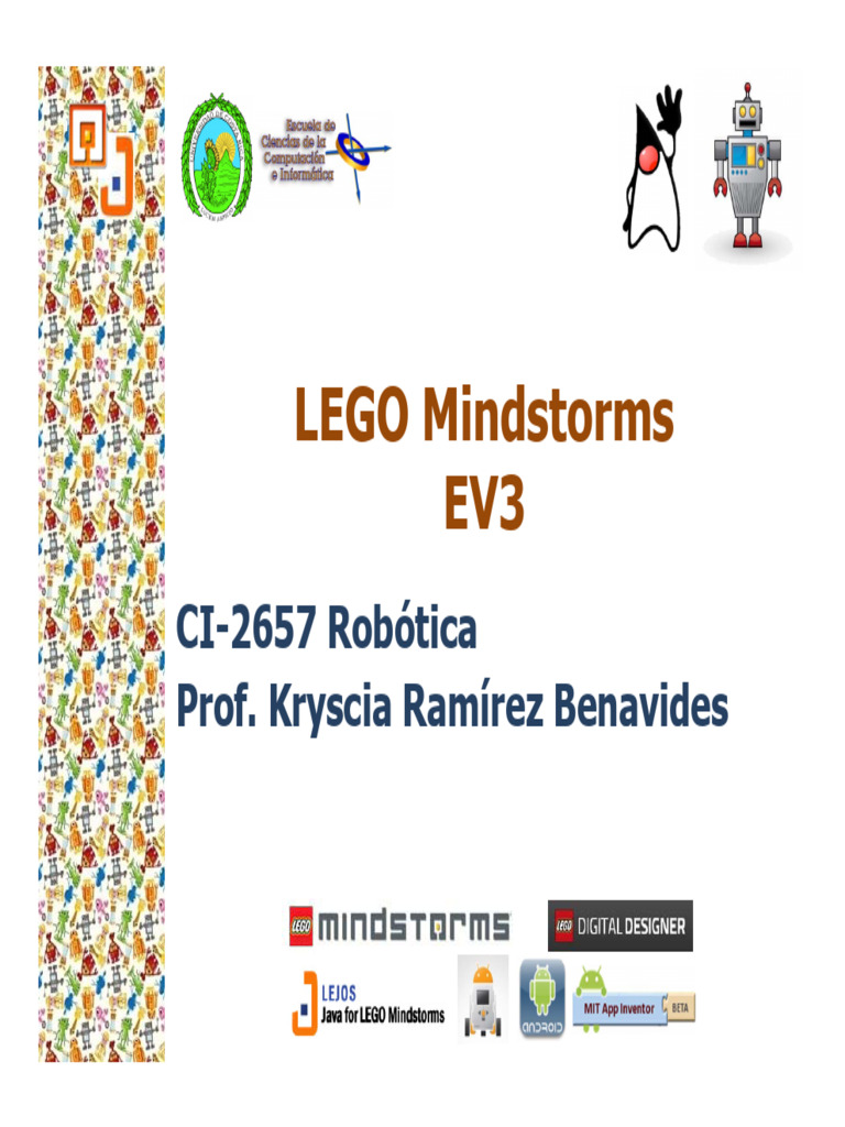 LEGOMindstorms EV3 | PDF | Java (lenguaje de programación) | Ultrasonido