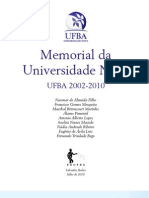 Memorial Da Universidade Nova 2002-2010