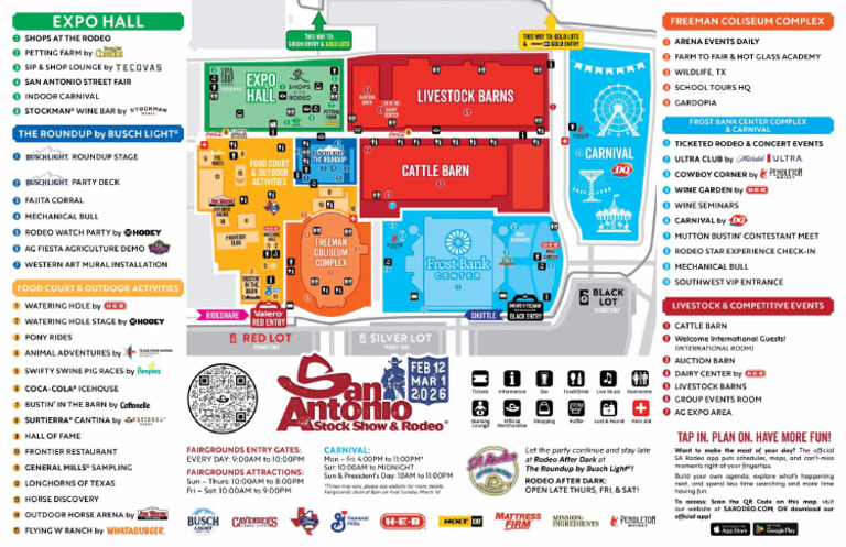 Rodeo Map | PDF