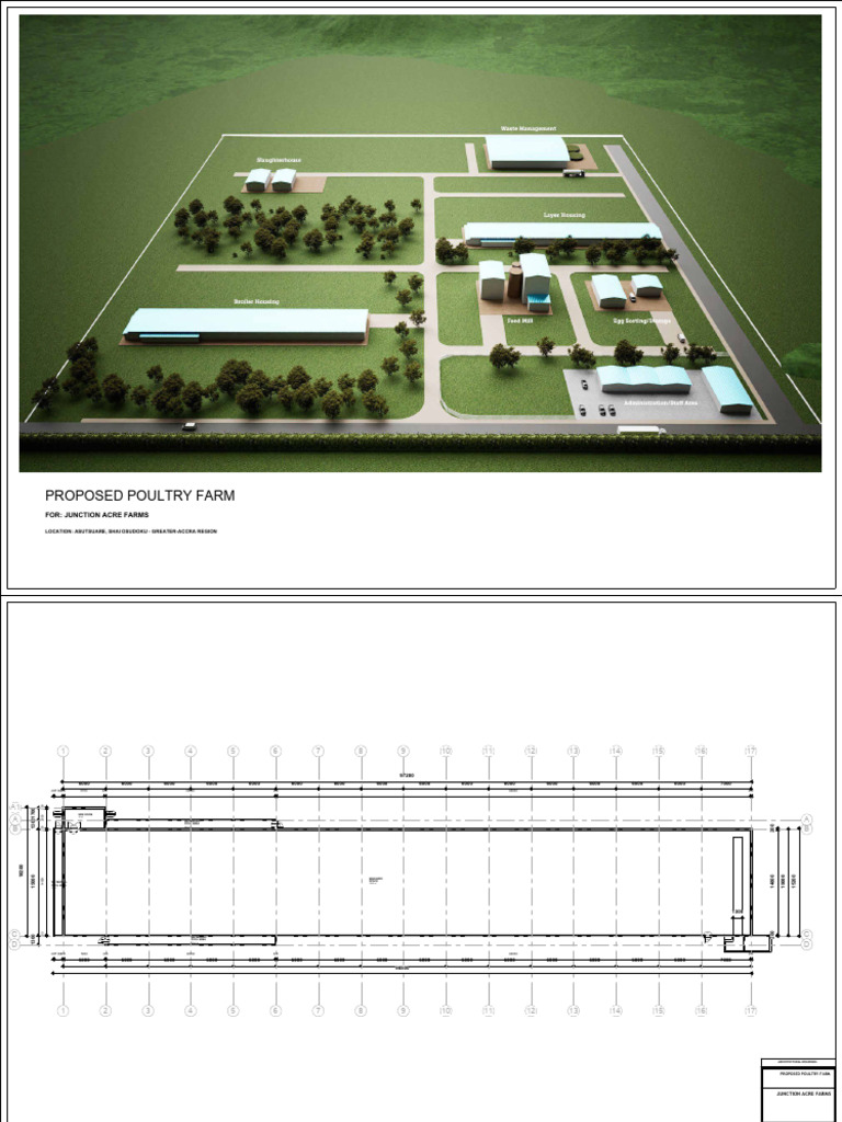 Poultry Housing - Arch-Dwgs - Tanky Limited | PDF