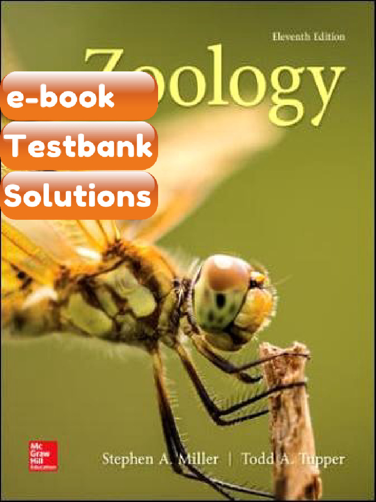 Zoology 11th Edition Stephen Miller Todd a Tupper Testbank & eBook ...