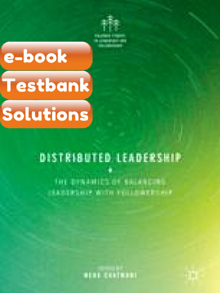Distributed Leadership the Dynamics of Balancing Leadership With ...