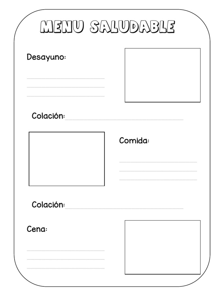 Menu Saludable | PDF