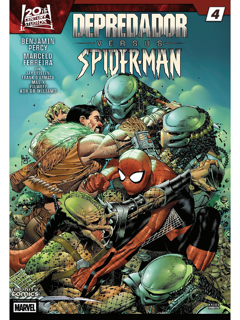 Predator vs. Spider-Man 004 (2025) | PDF