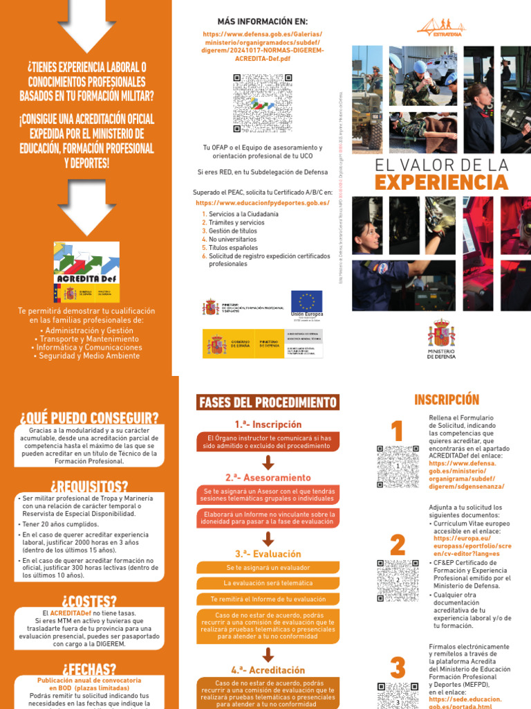 Triptico Acredita Def | PDF