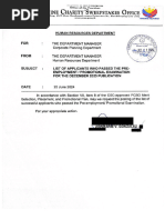 DPWH CPE Passers - March 2024 | PDF