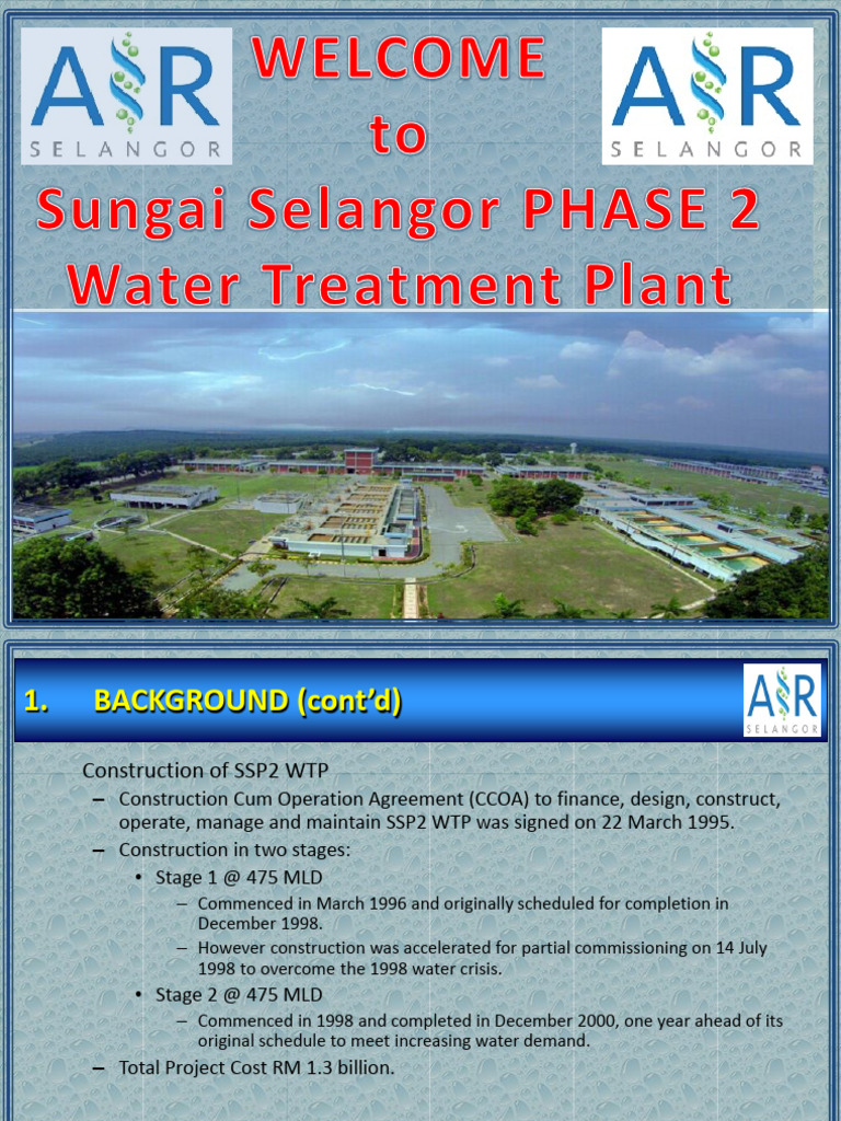 SSP2 Operation | PDF | Water Purification | Water And The Environment