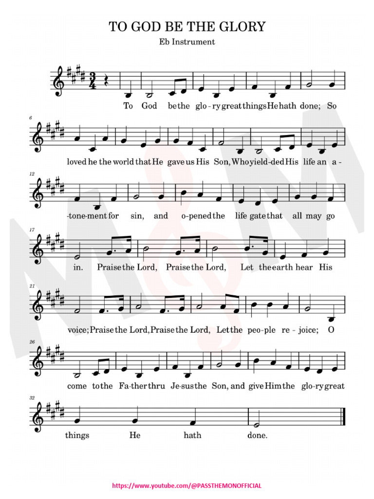 Eb Instrument Sheets | PDF