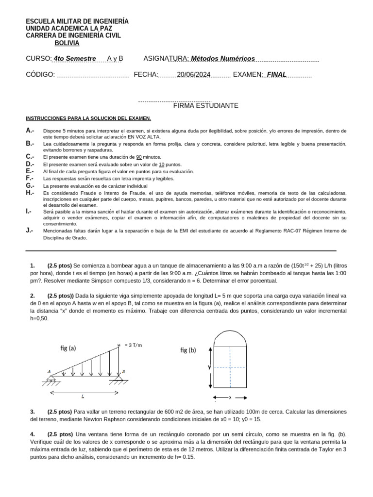 Examen Final | PDF