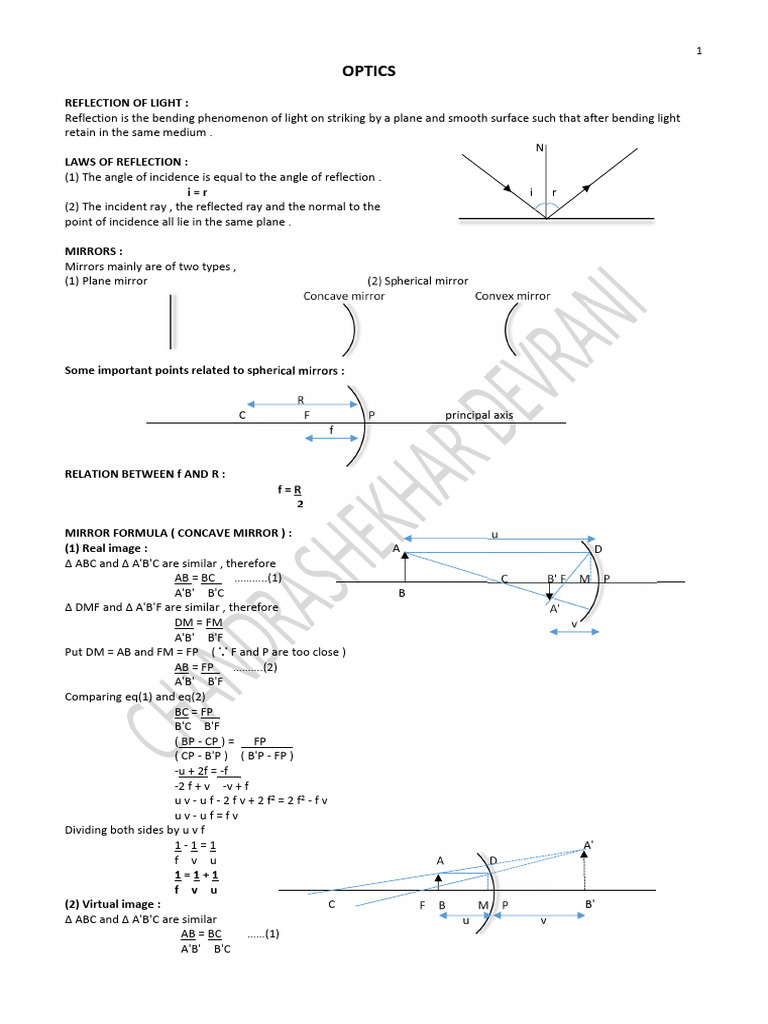 6 Optics | PDF | Diffraction | Optical Fiber