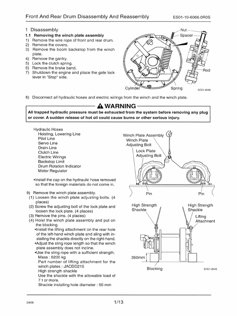 SCX2500LF Front and Rear Drum Disassembly and Reassembly | PDF ...
