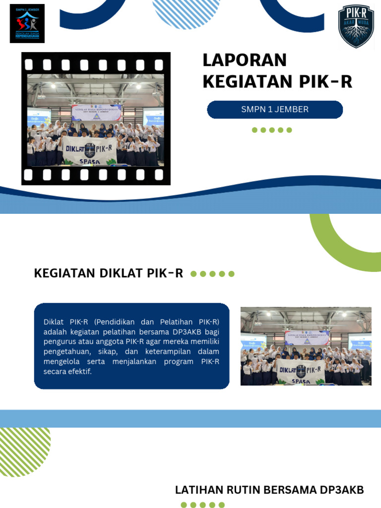 Laporan Kegiatan PIK-R | PDF