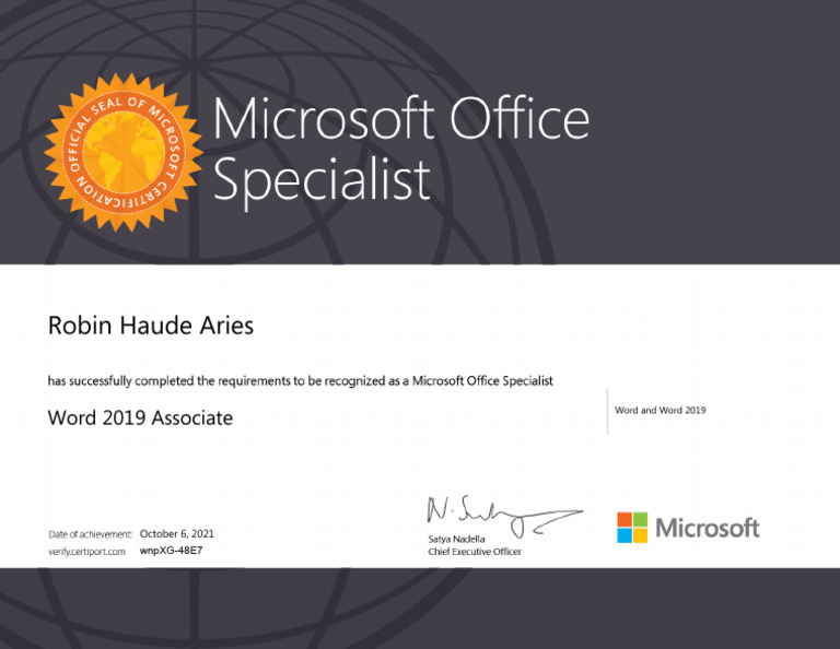 Word 2019 Associate | PDF