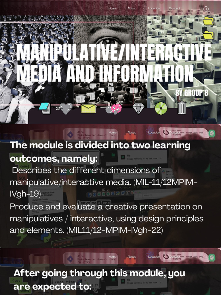 Manipulative - Interactive Media and Information | PDF | Interactive ...