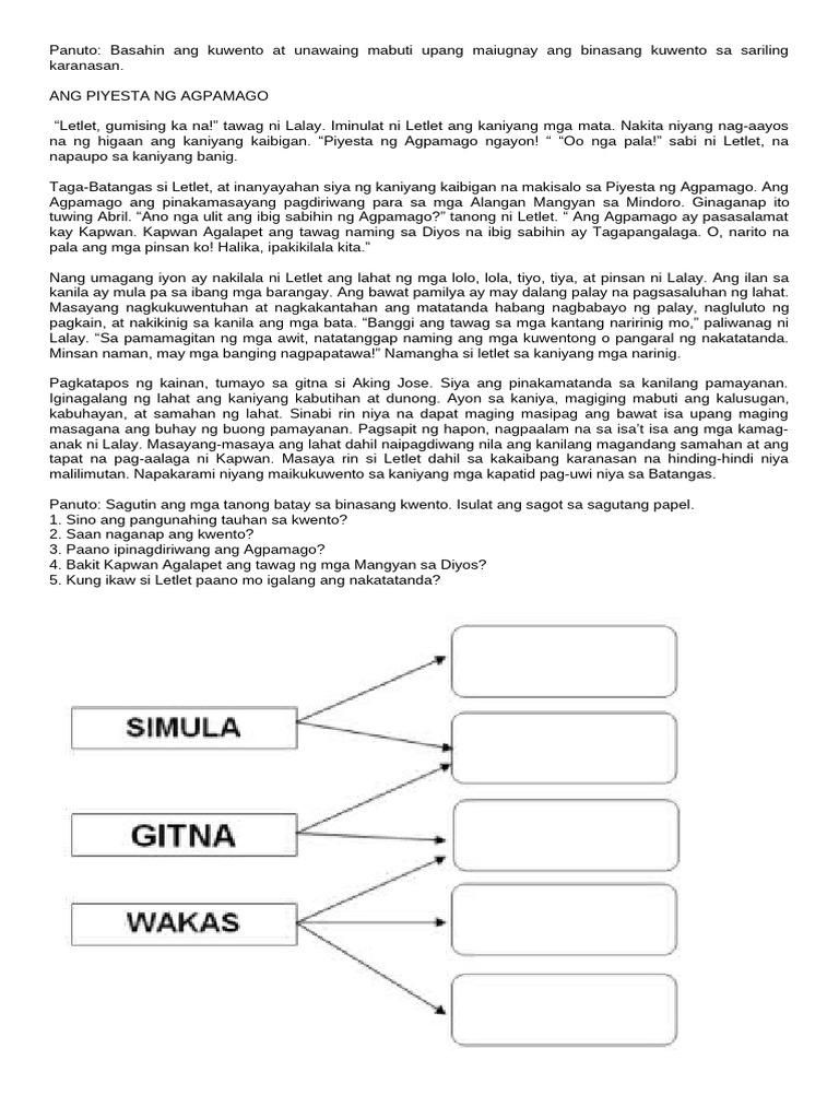 Panuto | PDF