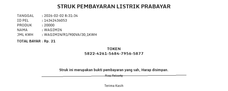 Struk Null | PDF