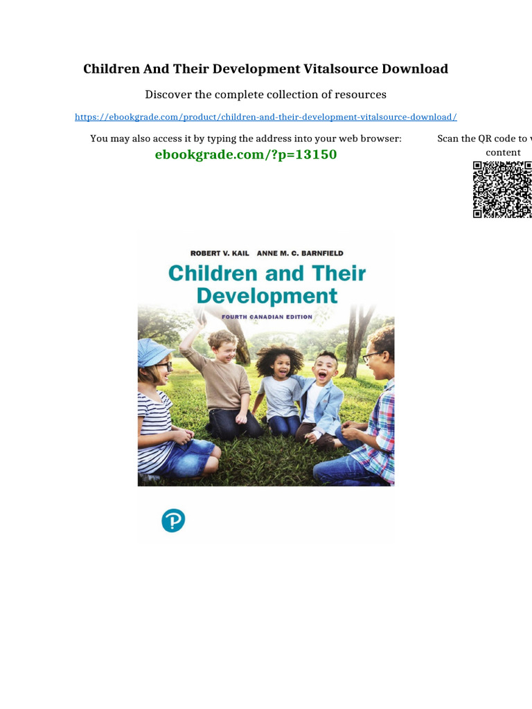 Children and Their Development Vitalsource Download pdf available | PDF ...