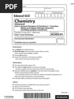 June 2012 Edexcel Chemistry Unit 5