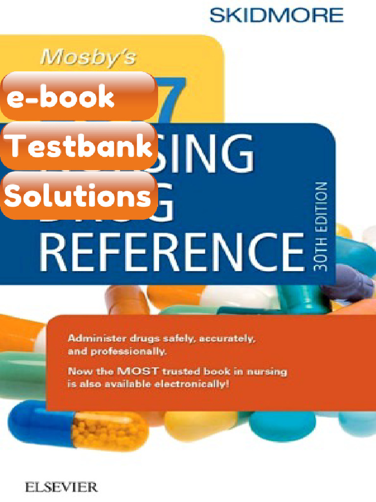 Mosbys 2017 Nursing Drug Reference 30th Edition Edition SkidmoreRoth ...