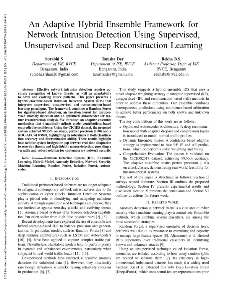 An Adaptive Hybrid Ensemble Framework For Network Intrusion Detection ...