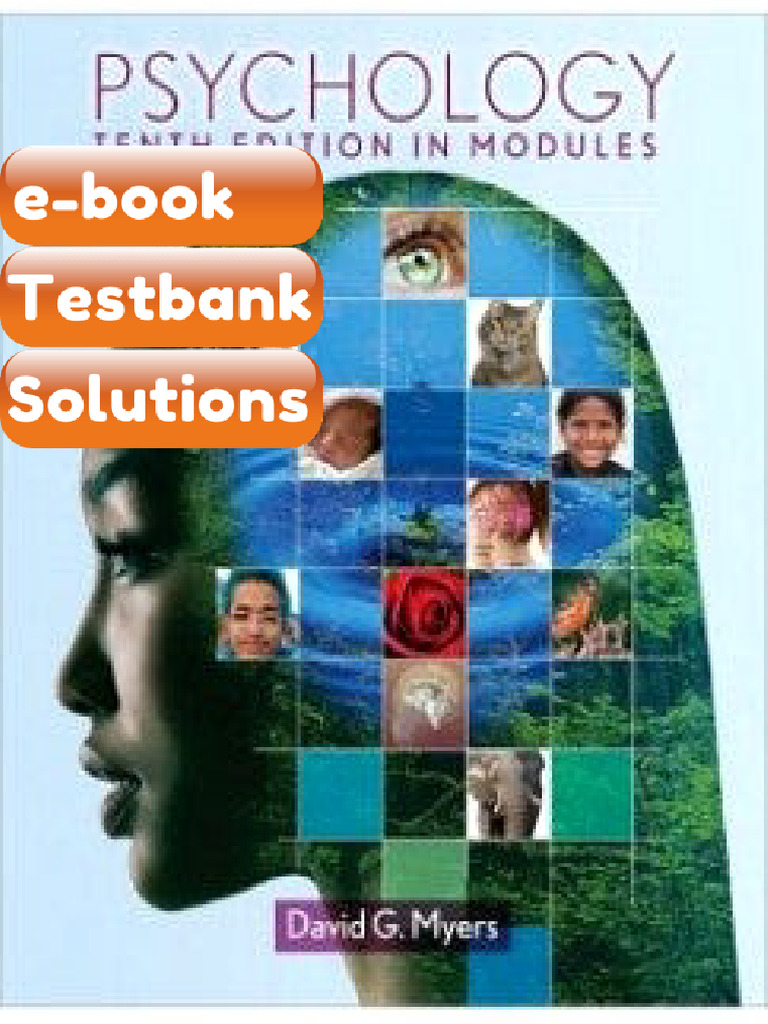 eBook & Testbank Psychology in Modules 10th Edition David G Myers | PDF ...