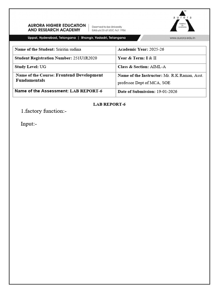 LR-6 | PDF