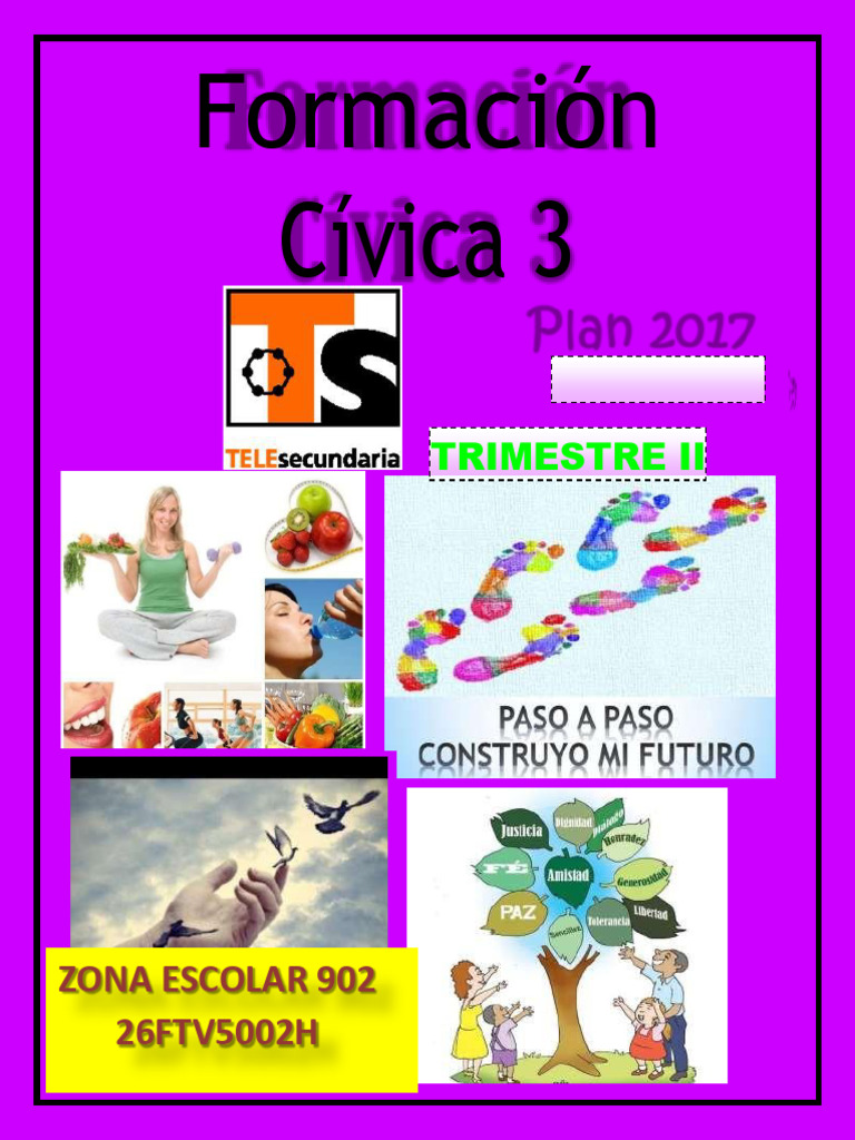 3o 2t Alumno Formación Civica-1-1 | PDF | Mediación | Mujer